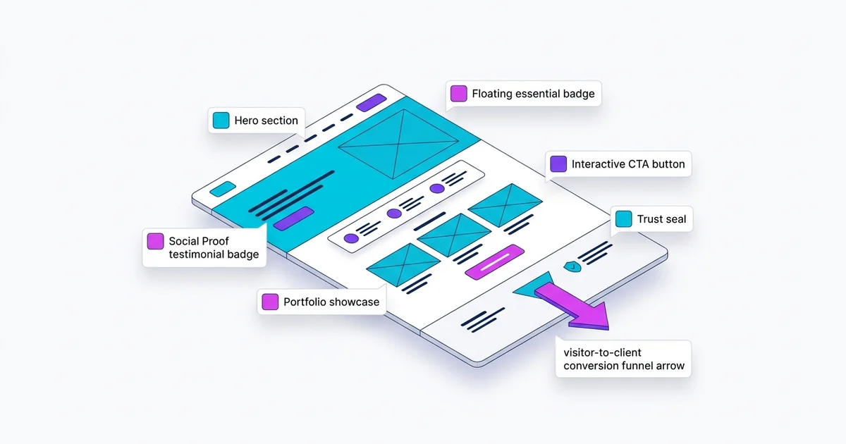 Desain Website Company Profile Modern dan Elemen Konversi B2B